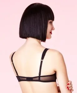 String Chantal Thomass De La Collection Encens'Moi Coloris Noir. -SOUTIEN-GORGE Soldes Boutique 0041 Soutien gorge Armatures Corbeille Noir Encens moi Chantal Thomass Dos.jpg