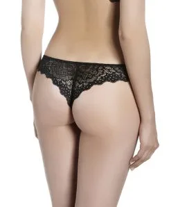 Simone Perele Tanga Caresse De Simone Pérèle Coloris Noir -SOUTIEN-GORGE Soldes Boutique 12A710 Tanga Noir Caresse Simone Perele Dos.jpg