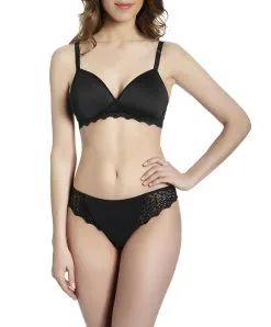 Simone Perele Tanga Caresse De Simone Pérèle Coloris Noir -SOUTIEN-GORGE Soldes Boutique 12A710 Tanga Noir Caresse Simone Perele Ensemble.jpg