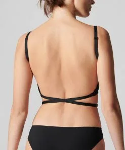 Simone Perele Soutien-gorge Dos Nu Multipositions Simone Pérèle De La Ligne De Lingerie Permanente Karma, Coloris Noir. -SOUTIEN-GORGE Soldes Boutique 12v370 0157