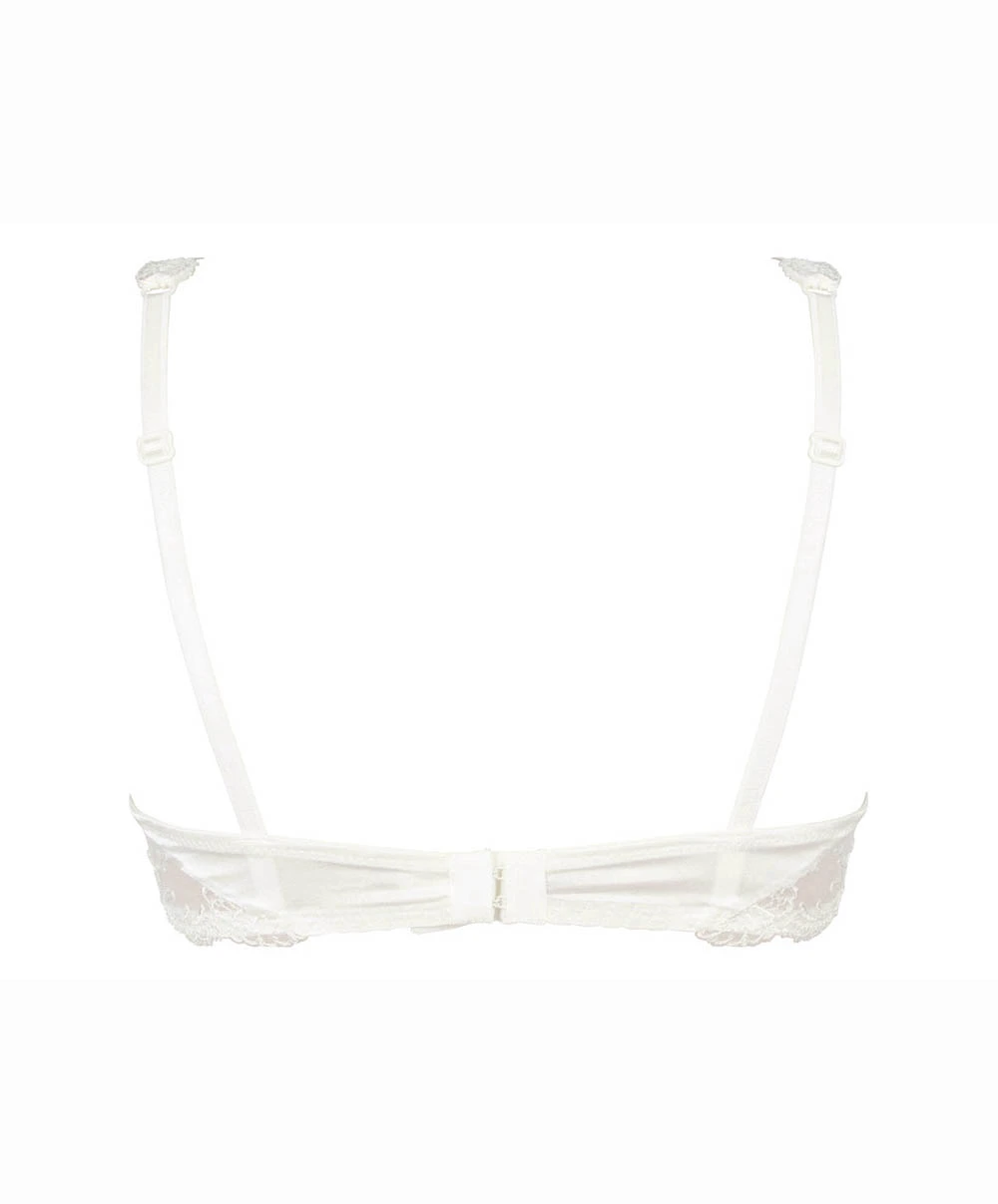 Soutien-gorge Armature En Soie Lise Charmel Collection Splendeur Soie Coloris écru Nacre (=ivoire). 6 Soutien-gorge Armature En Soie Lise Charmel Collection Splendeur Soie Coloris écru Nacre (=ivoire). – Image 4