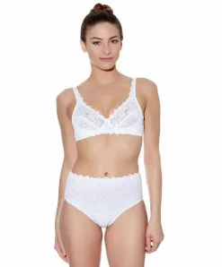Soutien-gorge Sans Armatures Eglantine De Chez Wacoal -SOUTIEN-GORGE Soldes Boutique BFA162 Soutien gorge Sans Armatures Blanc Eglantine Wacoal Ensemble