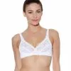 Soutien-gorge Sans Armatures Eglantine De Chez Wacoal -SOUTIEN-GORGE Soldes Boutique BFA162 Soutien gorge Sans Armatures Blanc Eglantine Wacoal Face