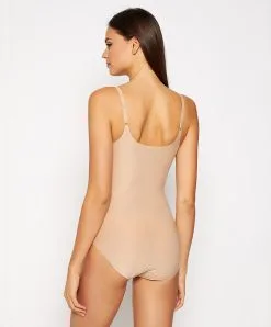 Body Basique Chair Invisible Collection Essentielle Soft Stretch De Chez Chantelle.  -SOUTIEN-GORGE Soldes Boutique Body Chantelle soft stretch nude chair C10680 0WU 12