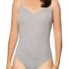 ANTIGEL DE LISE CHARMEL Body échancré Collection Homewear Simply Perfect En Coloris Noir De Chez Antigel Par Lise Charmel. -SOUTIEN-GORGE Soldes Boutique Body echancre Antigel de Lise Charmel Simply Perfect chine gris melange ENA6806 CG 101