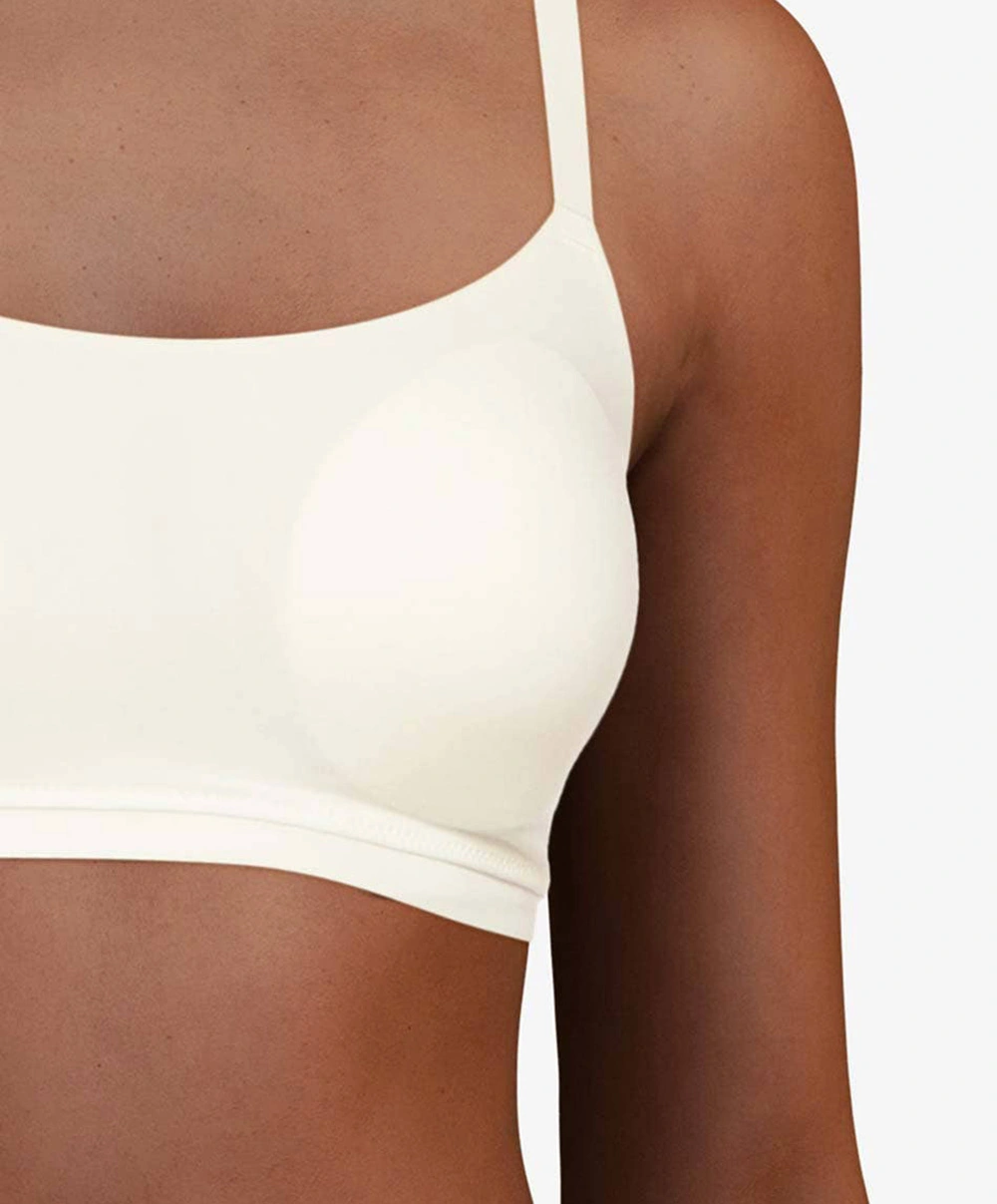 Bralette Dos Dentelle Paddée Bretelles Réglables Ivoire Invisible Collection Essentielle Soft Stretch De Chez Chantelle. 5 Bralette Dos Dentelle Paddée Bretelles Réglables Ivoire Invisible Collection Essentielle Soft Stretch De Chez Chantelle. – Image 3