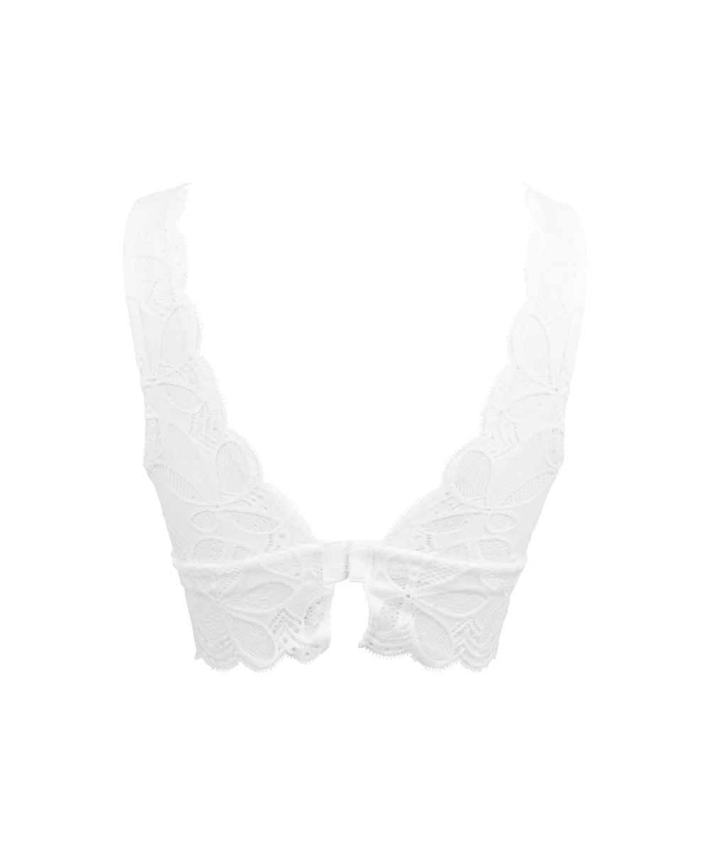ANTIGEL DE LISE CHARMEL Soutien-gorge Bralette Sans Armatures Collection Stricto Sensuelle De Chez Antigel Par Lise Charmel Coloris Blanc. 8 ANTIGEL DE LISE CHARMEL Soutien-gorge Bralette Sans Armatures Collection Stricto Sensuelle De Chez Antigel Par Lise Charmel Coloris Blanc. – Image 6