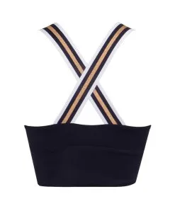 Brassière Top Collection Mode Sport Et Balnéaire Énergie Nautique De Chez Lise Charmel. -SOUTIEN-GORGE Soldes Boutique Brassiere sport Lise Charmel bain Energie nautique bleu encre ASA4135 EN 1002