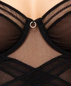 ANTIGEL DE LISE CHARMEL Bustier Court Sexy Soir Adrénaline De La Marque De Lingerie Antigel Par Lise Charmel. 25 ANTIGEL DE LISE CHARMEL Bustier Court Sexy Soir Adrénaline De La Marque De Lingerie Antigel Par Lise Charmel. -SOUTIEN-GORGE Soldes Boutique Bustier court sexy Antigel de Lise Charmel Soir Adrenaline noir ECG5295 NO 504