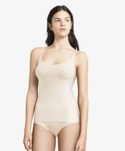 Caraco Basique Ivoire Invisible Collection Essentielle Soft Stretch De Chez Chantelle.