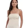 Caraco De La Collection Lace Essentiel De Chez Wacoal. -SOUTIEN-GORGE Soldes Boutique Caraco lace essentiel Wacoal creme poudre WE136009 CRR 1