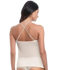 Caraco De La Collection Lace Essentiel De Chez Wacoal. 13 Caraco De La Collection Lace Essentiel De Chez Wacoal. -SOUTIEN-GORGE Soldes Boutique Caraco lace essentiel Wacoal creme poudre WE136009 CRR dos 2