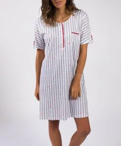 Chemise De Nuit Canat Modèle Lena.