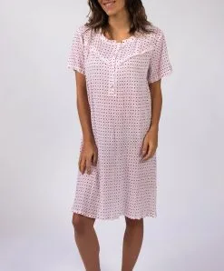 Chemise De Nuit Canat Modèle Pauline.
