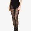 Collant Chantal Thomass Dentelle Opulence 20D Motifs Floraux Pour Une Allure Hyper-féminine.  -SOUTIEN-GORGE Soldes Boutique Collant Dentelle Opulence 20D Chantal Thomass Ligne Bas et Collants Noir TTK640 NOIR 1