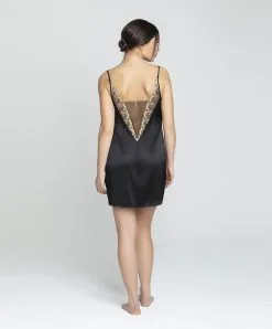 Collier De La Collection Lingerie De Luxe Déesse En Glam Par Lise Charmel.  -SOUTIEN-GORGE Soldes Boutique Collier Lise Charmel Deesse en glam noir or AIH0115 OG 8