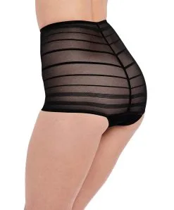 Slip Galbant Sexy Shaping De Chez Wacoal. 9 Slip Galbant Sexy Shaping De Chez Wacoal. -SOUTIEN-GORGE Soldes Boutique Culotte galbante Wacoal Sexy shaping Noir WE132005 BLK profil
