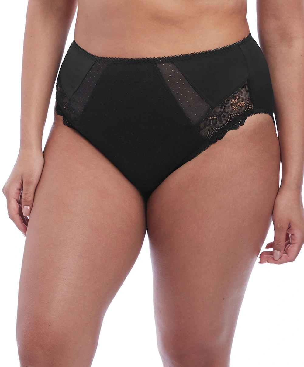 Culotte Grande Taille échancrée De La Collection De Lingerie Permanente Meredith Par Elomi. 3 Culotte Grande Taille échancrée De La Collection De Lingerie Permanente Meredith Par Elomi.