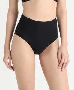 Culotte Taille Haute Noire Invisible Collection Essentielle Soft Stretch De Chez Chantelle.   -SOUTIEN-GORGE Soldes Boutique Culotte haute Chantelle soft stretch noir C26470 011 face