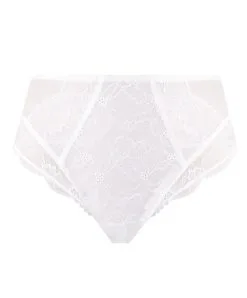Slip Haut Collection De Lingerie Blanche Féérie Couture Par Lise Charmel. -SOUTIEN-GORGE Soldes Boutique Culotte haute Lise Charmel Feerie Couture blanc ACH0374 BL 1001