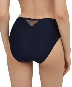 Culotte Haute Collection Magie Saphir De La Marque De Lingerie Française Lise Charmel. -SOUTIEN-GORGE Soldes Boutique Culotte haute Lise Charmel magie saphir eclosion ACH0311 ES 502