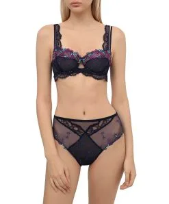Culotte Haute Collection Magie Saphir De La Marque De Lingerie Française Lise Charmel. -SOUTIEN-GORGE Soldes Boutique Culotte haute Lise Charmel magie saphir eclosion ACH0311 ES 503