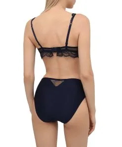 Culotte Haute Collection Magie Saphir De La Marque De Lingerie Française Lise Charmel. -SOUTIEN-GORGE Soldes Boutique Culotte haute Lise Charmel magie saphir eclosion ACH0311 ES 504