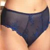 Culotte Haute De La Collection Nuit Folie De Lise Charmel. -SOUTIEN-GORGE Soldes Boutique Culotte haute Lise Charmel nuit folie bleu diam ACH0312 ND 2
