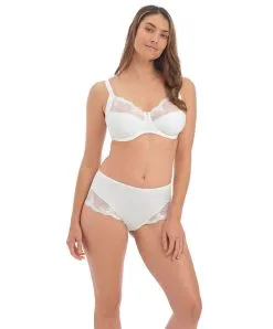 Culotte Haute Dos Opaque Collection Jocelyn De Chez Fantasie Par La Maison De Lingerie Wacoal. -SOUTIEN-GORGE Soldes Boutique Culotte haute dos opaque Fantasie Jocelyn natural white blanc FL100551 WHE 3