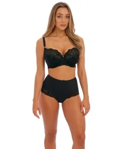 Culotte Haute Dos Opaque Collection Reflect Coloris Noir De Chrez Fantasie Lingerie. 8 Culotte Haute Dos Opaque Collection Reflect Coloris Noir De Chrez Fantasie Lingerie. -SOUTIEN-GORGE Soldes Boutique Culotte haute dos opaque Fantasie Reflect noir FL101852 BLK 1