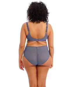 Culotte Haute Grande Taille De La Collection Matilda Par Elomi, Coloris Denim Daisy. 10 Culotte Haute Grande Taille De La Collection Matilda Par Elomi, Coloris Denim Daisy. -SOUTIEN-GORGE Soldes Boutique Culotte haute grande taille Elomi Matilda bleu denim daisy EL8906 DNY 504