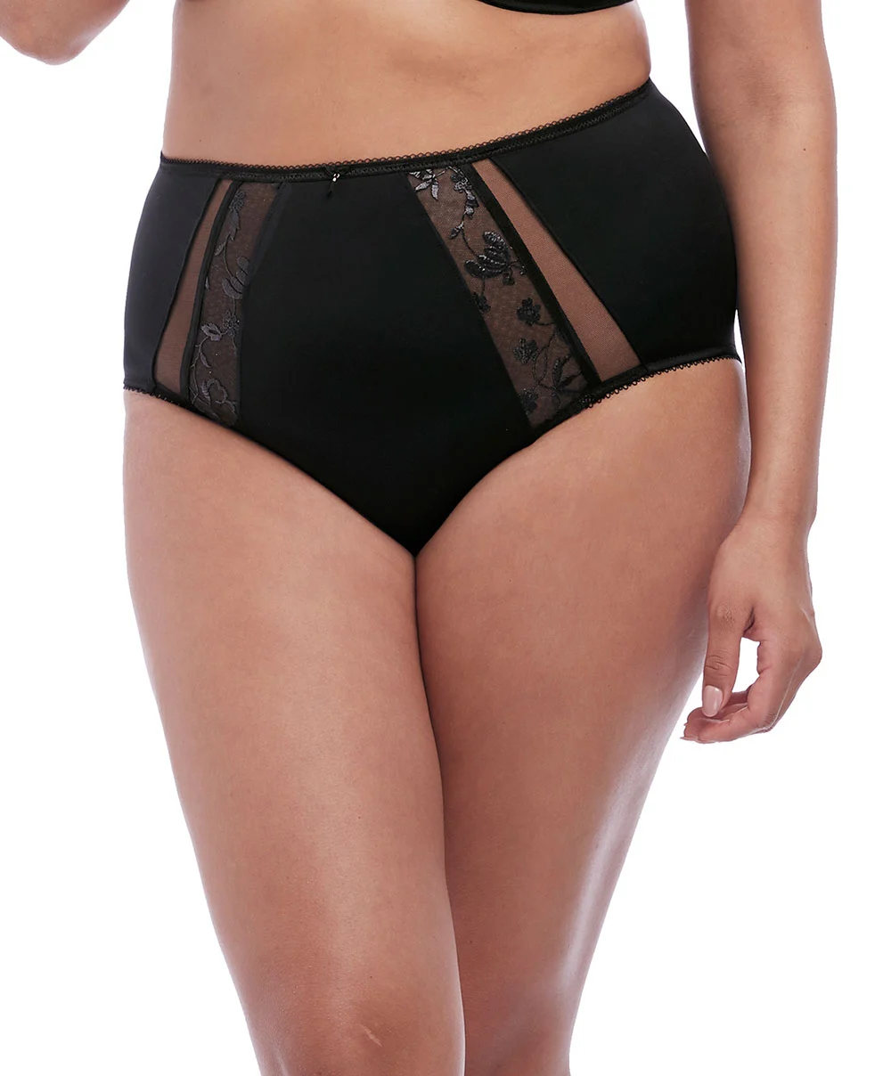 Culotte Haute Grande Taille De La Collection Roxanne Par Elomi. 3 Culotte Haute Grande Taille De La Collection Roxanne Par Elomi.