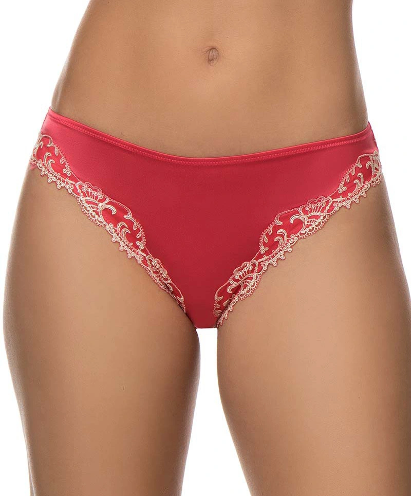 Culotte Italienne Rouge En Soie Collection Splendeur Soie De La Marque Lise Charmel Coloris Splendeur Santal. 5 Culotte Italienne Rouge En Soie Collection Splendeur Soie De La Marque Lise Charmel Coloris Splendeur Santal. – Image 3