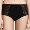 Culotte Maintien Taille Haute Noire Chantelle Tiré De La Collection Quotidienne Instants.  -SOUTIEN-GORGE Soldes Boutique Culotte maintien Chantelle Instants noir C13A80 011 1