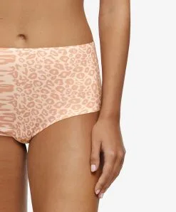 Culotte Haute Léopard Invisible Collection Soft Stretch De Chez Chantelle Paris.  -SOUTIEN-GORGE Soldes Boutique Culotte taille haute Chantelle soft stretch leo neutral panthere C11D70 0QR 3