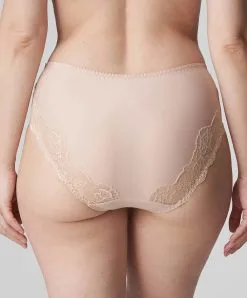 Culotte Taille Haute Dentelle Collection Madison De Chez PrimaDonna En Coloris Café Latte (=chair). -SOUTIEN-GORGE Soldes Boutique Culotte taille haute dentelle PrimaDonna Madison caffe latte chair 0562126 CAL 503