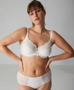 Simone Perele Vous Porterez Ce Soutien-gorge Dos Nu De 3 Façons Afin De Répondre à Toutes Vos Envies Vestimentaires En Toute élégance : -SOUTIEN-GORGE Soldes Boutique Culotte taille haute en dentelle Simone Perele Karma naturel nacre 12V770 030 7