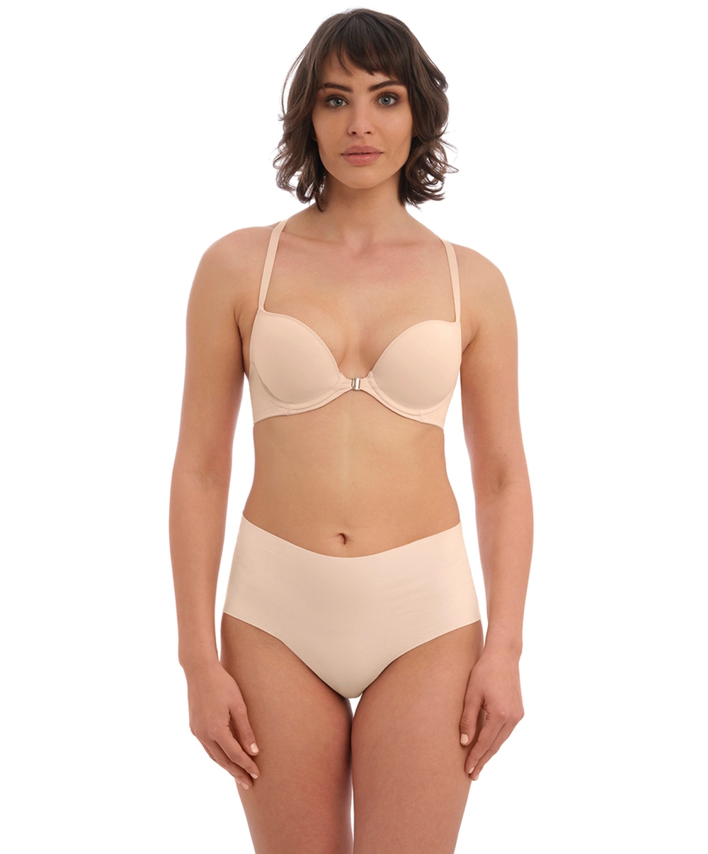 Culotte Taille Haute Invisible Collection De Lingerie Quotidienne Accord Coloris Frappe (=peau) Par Wacoal. 5 Culotte Taille Haute Invisible Collection De Lingerie Quotidienne Accord Coloris Frappe (=peau) Par Wacoal. – Image 3