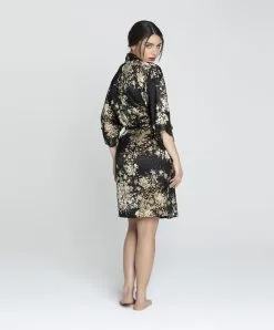 Déshabillé De La Collection Lingerie De Luxe Déesse En Glam Par Lise Charmel.  -SOUTIEN-GORGE Soldes Boutique Deshabille Lise Charmel Deesse en glam noir or ALH2015 OG 5