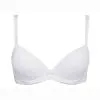 ANTIGEL DE LISE CHARMEL Soutien-gorge Coque Blanc  -SOUTIEN-GORGE Soldes Boutique ECC3637 BLANC