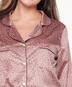 Ensemble Pyjama Satiné "Animal Print"collection Nightwear De Chez Lingadore. 9 Ensemble Pyjama Satiné "Animal Print"collection Nightwear De Chez Lingadore. -SOUTIEN-GORGE Soldes Boutique Ensemble pyjama satine Animal Print Lingadore Lingadore nightwear animal print 6818SET 113 ANIM 4