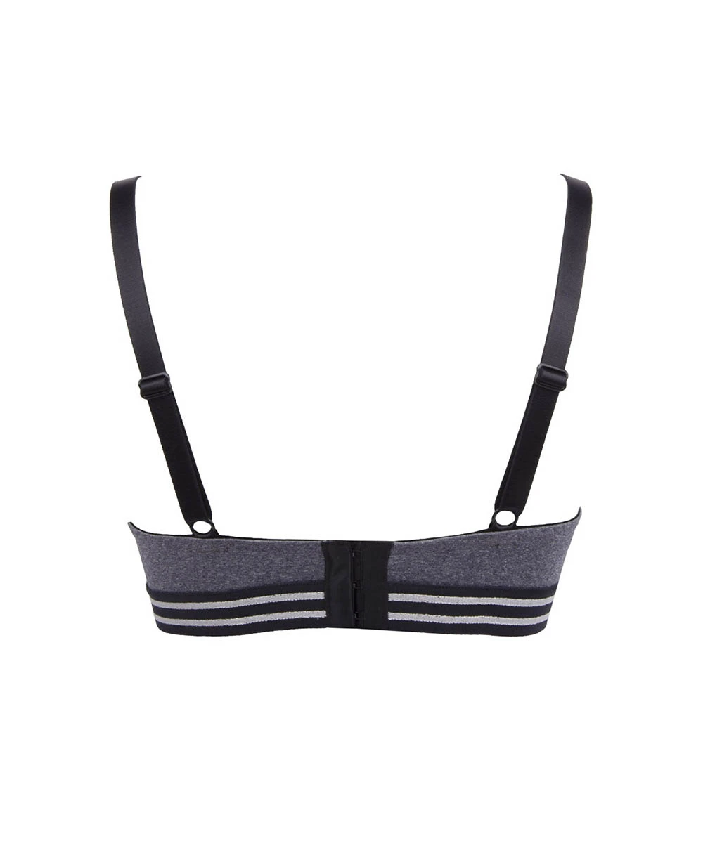 ANTIGEL DE LISE CHARMEL Soutien-gorge Sans Armatures Collection Coach Moi En Coloris "gris Sporty" De Chez Antigel Par Lise Charmel. 4 ANTIGEL DE LISE CHARMEL Soutien-gorge Sans Armatures Collection Coach Moi En Coloris "gris Sporty" De Chez Antigel Par Lise Charmel. – Image 2