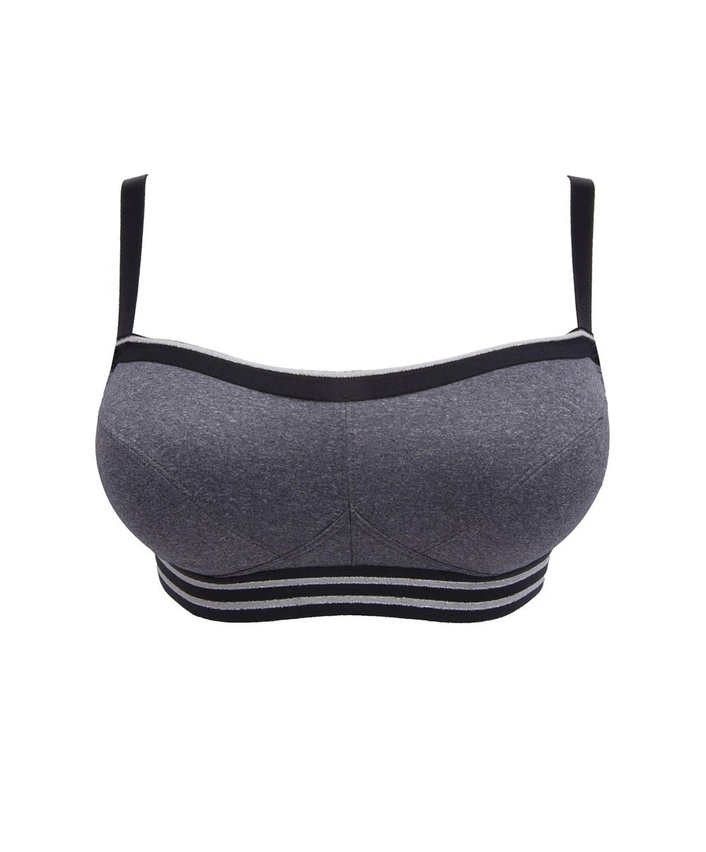 ANTIGEL DE LISE CHARMEL Soutien-gorge Sans Armatures Collection Coach Moi En Coloris "gris Sporty" De Chez Antigel Par Lise Charmel. 3 ANTIGEL DE LISE CHARMEL Soutien-gorge Sans Armatures Collection Coach Moi En Coloris "gris Sporty" De Chez Antigel Par Lise Charmel.