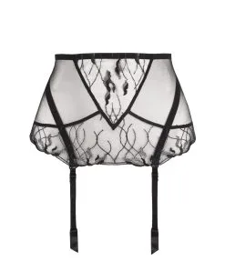 Galbe-taille De La Collection Lingerie De Luxe Les Nuits Chics Par Lise Charmel.  -SOUTIEN-GORGE Soldes Boutique Galbe taille Lise Charmel Les Nuits Chics noir argent ACH4835 NA packshot 10