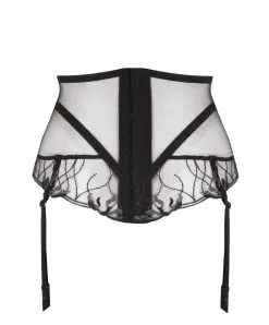 Galbe-taille De La Collection Lingerie De Luxe Les Nuits Chics Par Lise Charmel.  -SOUTIEN-GORGE Soldes Boutique Galbe taille Lise Charmel Les Nuits Chics noir argent ACH4835 NA packshot 11