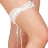 Jarretière Ivoire De La Collection Orchidée Beauté Par La Marque De Lingerie Lise Charmel.