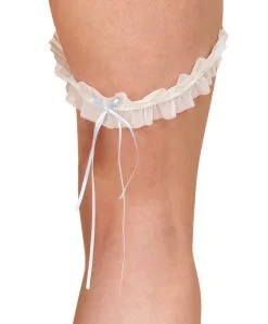 Jarretière Ivoire De La Collection Orchidée Beauté Par La Marque De Lingerie Lise Charmel. -SOUTIEN-GORGE Soldes Boutique Jarretiere Lise Charmel orchidee beaute ecru nacre ACG5062 EN 502