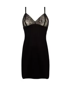 ANTIGEL DE LISE CHARMEL Nuisette Collection Deco Folies De La Marque De Lingerie Antigel Par Lise Charmel, Coloris Noir. -SOUTIEN-GORGE Soldes Boutique Nuisette Antigel de Lise Charmel Deco Folies noir ELH1047 NO packshot 1