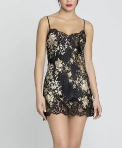 Nuisette Babydoll Sexy De La Collection Lingerie De Luxe Déesse En Glam Par Lise Charmel. 16 Nuisette Babydoll Sexy De La Collection Lingerie De Luxe Déesse En Glam Par Lise Charmel. -SOUTIEN-GORGE Soldes Boutique Nuisette babydoll Lise Charmel Deesse en glam noir or ALH1715 OG 1