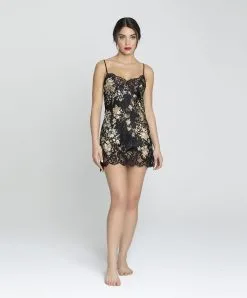 Nuisette Babydoll Sexy De La Collection Lingerie De Luxe Déesse En Glam Par Lise Charmel. 19 Nuisette Babydoll Sexy De La Collection Lingerie De Luxe Déesse En Glam Par Lise Charmel. -SOUTIEN-GORGE Soldes Boutique Nuisette babydoll Lise Charmel Deesse en glam noir or ALH1715 OG 4